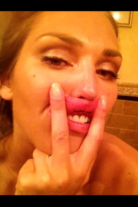 Just got my first tattoo!!! ;) #mustache #beautiful http://t.co/uag49TQYft<a href="/tag/mustache"class="tags">#mustache</a><a href="/tag/beautiful"class="tags">#beautiful</a>