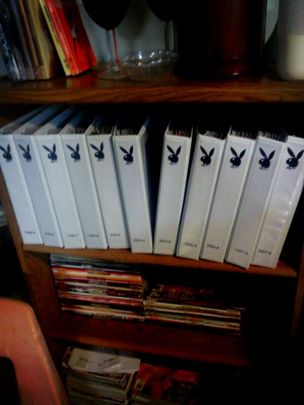 scrawfish's tweet image. My friend has a popular garage-and not just for the bar. #Playboy #everyissue