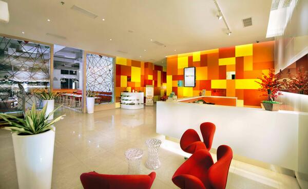 Enjoy the smart lobby at Zuri Express Lippo Cikarang