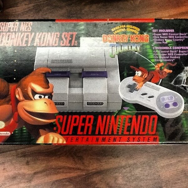 VideoGameExp's tweet image. boxed #snes #supernintendo
