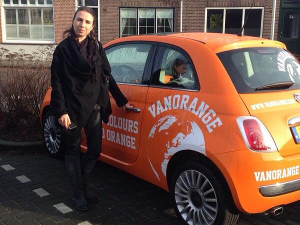 Linda2dress's tweet image. Dank Sylvia @vanorangecom Verras ons (zo snel als je kunt) met jullie nieuwe collectie @MarcelMaijer #styling