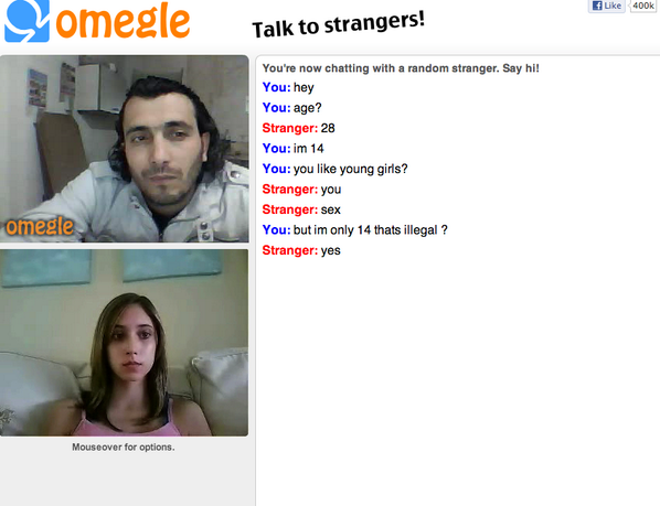 Teen strip omegle Racy game