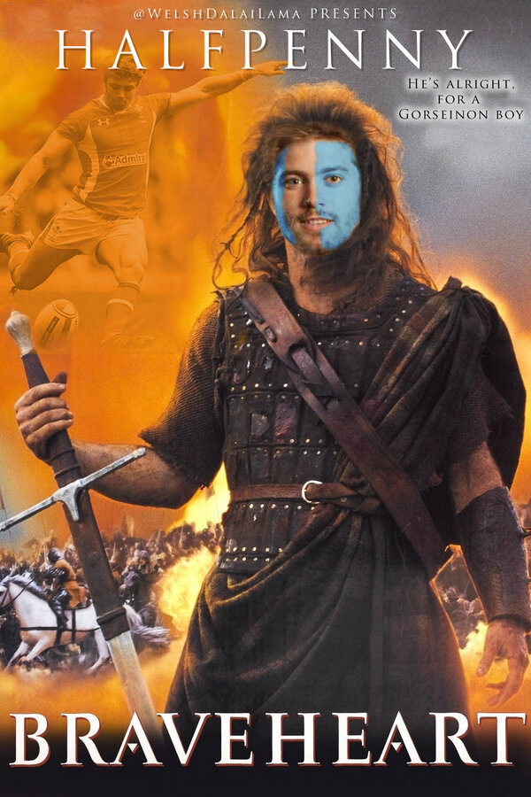 WelshDalaiLama's tweet photo. Leigh Halfpenny is definitely looking #BangUpForIt this weekend. @LeighHalfpenny1 http://t.co/L9hkPTBtrC