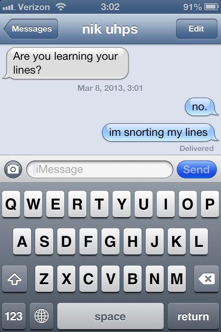 this text convo was pertaining to a role in a movie i am auditioning for... http://t.co/S0QrZezt0e