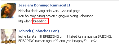 akoJaBITCH's tweet photo. BREADING??? sabi ng JejeFAN!!!! JaBITCH na JaBITCH  #JaBITCHisBACK http://t.co/3mupuwZXwd