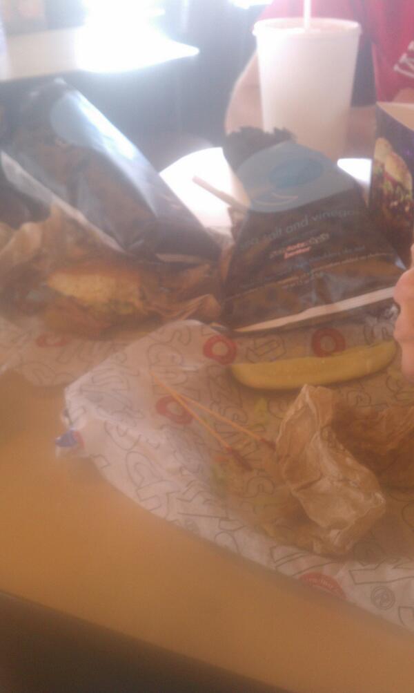 ESPN_Intramural's tweet photo. BREAKING: Members of Team Big Truckin' sighted @ Young Life/Schlotzsky's fundraiser. Team leaves destruction in wake. http://t.co/FqJd3LKP7P