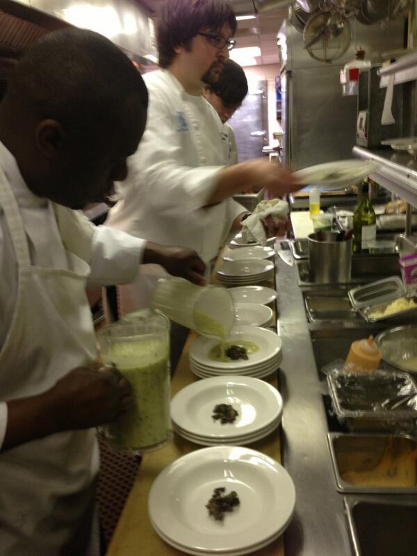 First course going out for the French connection!!