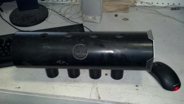 ABS, caulking, and aluminum sheet... for when your real intake hasn't arrived yet...