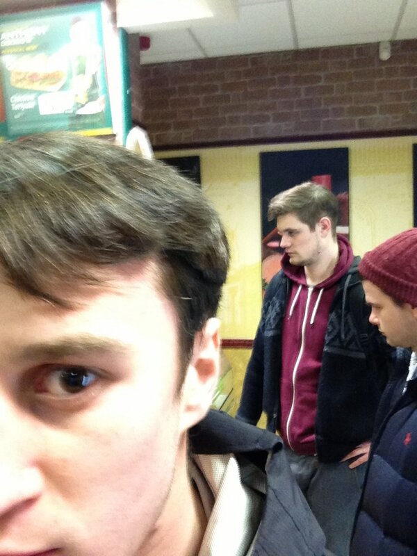reece_hunter's tweet photo. Had an eventful 15 hour day out with these boys. Ended up half cut in subway #beastieboys http://t.co/fAJ0uul2zS
