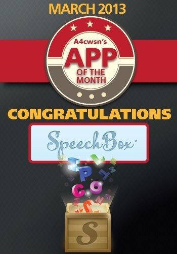 jedipadmaster's tweet image. We&apos;ve secretly replaced your old speech app with #speechbox @A4CWSN app of the month. Let&apos;s see what happens