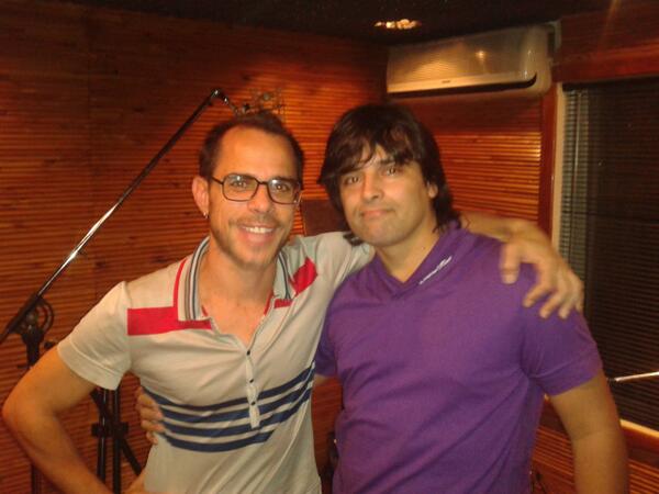 Aleromeroman's tweet photo. Con un gran amigo Javier García!! http://t.co/NI9uWozQuD
