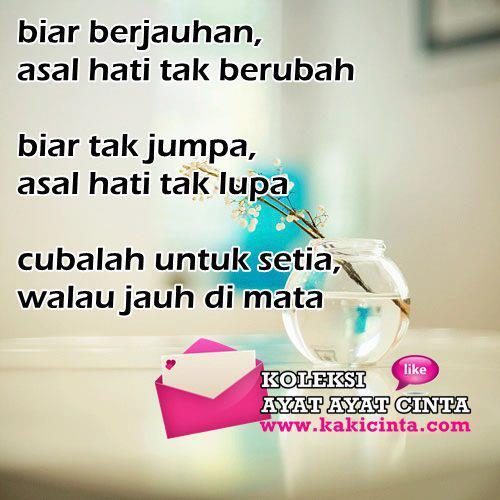 Ayat - Ayat Cinta on Twitter: "belajarlah untuk setia ...