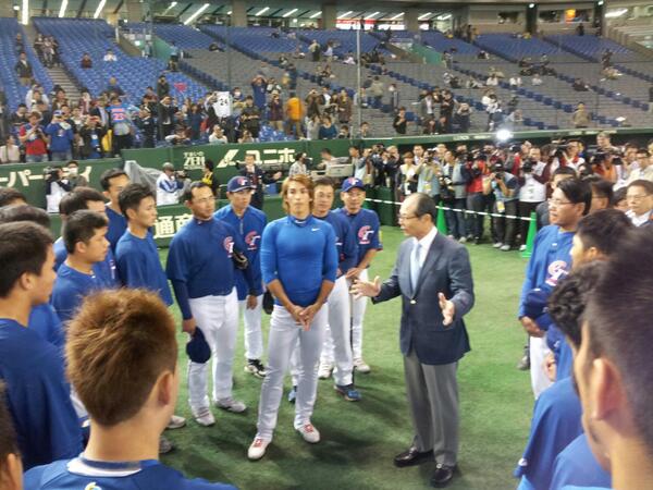 CCKuang33's tweet image. Chen-Chu Wang (王 貞治 Sadaharu Oh) hopes #Taiwan &amp;amp; #Japan go to @WBCBaseball Championship Round together. #Pool1