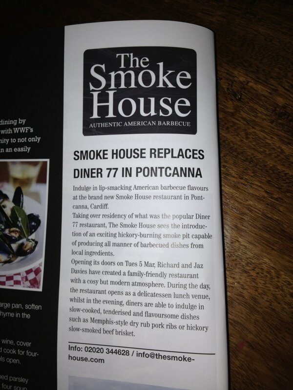 SmokeHouseWales's tweet image. Thanks @Buzz_Magazine loving our write up!