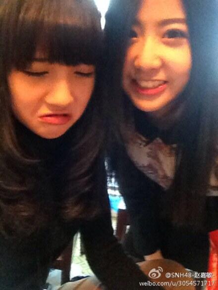 ZhaoJiaMin_FC's tweet photo. pada ucul2 nih beduaa~ @JiangYuXiFC http://t.co/EKyhhHsjM0
