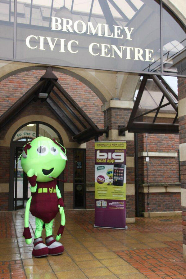 A pic of BLA's big day at the Bromley Civic Centre. Thanks to residents for the Big Local welcome! #biglocalapp