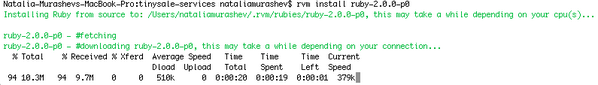 NatashaTheRobot's tweet image. Well, apparently I installed version 2.0 of not ruby the first time! Giving it another try... #ruby2