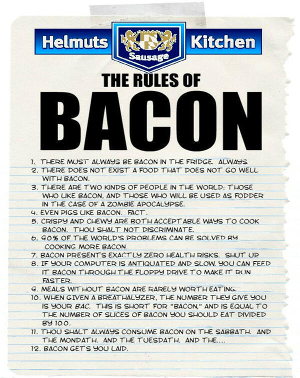 HelmutSausage's tweet photo. Let's Talk Bacon.... http://t.co/jXLfkvG6fW
