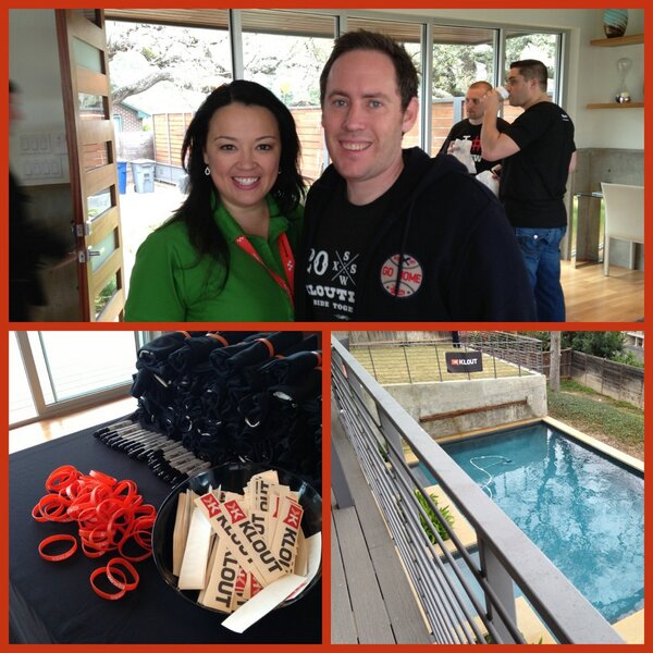 JennyDeVaughn's tweet image. The #KloutKrib is ah-mazing! Thank you @JoeFernandez and team #KloutSXSW #SXSW