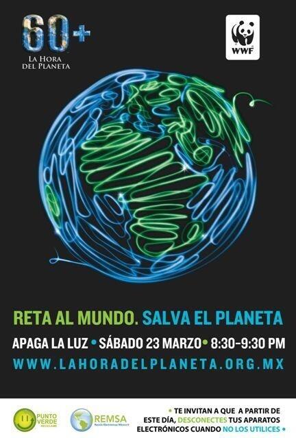 RoxArjona's tweet photo. Hora del planeta 🌎 http://t.co/Ou1XvYQkyE
