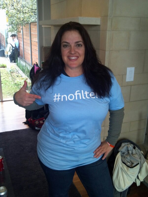 KristiTrimmer's tweet image. This shirt is epically true for me! #kloutsxsw #nofilter #sxsw #klout