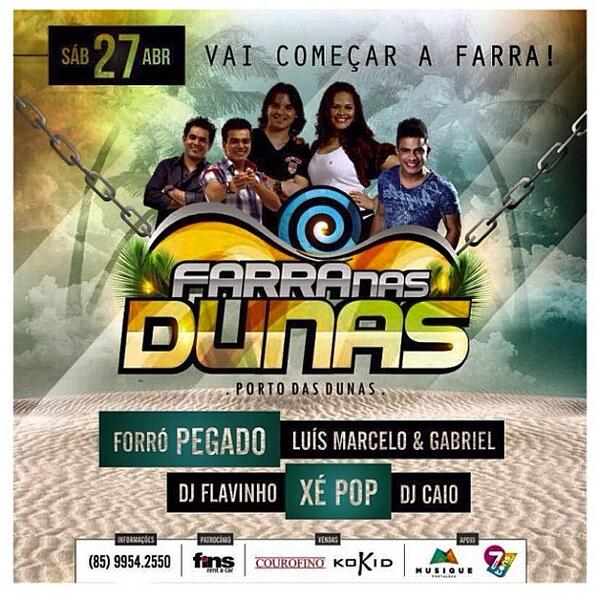 forropegado's tweet photo. Alô Fortaleza/CE.. @forropegado em Abril estar chegando!! http://t.co/Dma6SzziSK