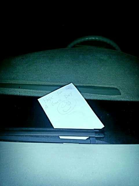 cefrina's tweet photo. My car after work #HappySurprise #AfterWork #LongDay #Downtown #Manhattan #NewYorkCity #Hospitality http://t.co/3zkg9g2fCI