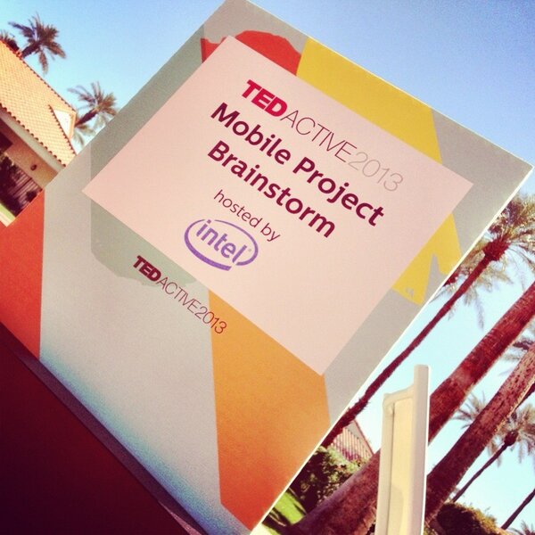 FrankDirtyHerz's tweet image. Great brainstorm session with our #ActiveMobile team at #TEDActive2013 today! @Pendoring_