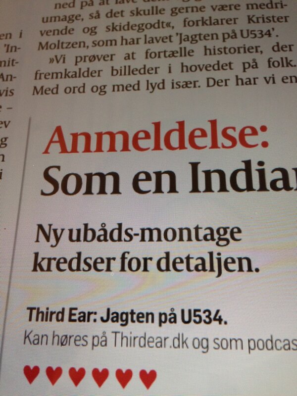 jesperdahl's tweet image. Jeg mener nu ordet hedder 'kræser', Politiken... #thirdear