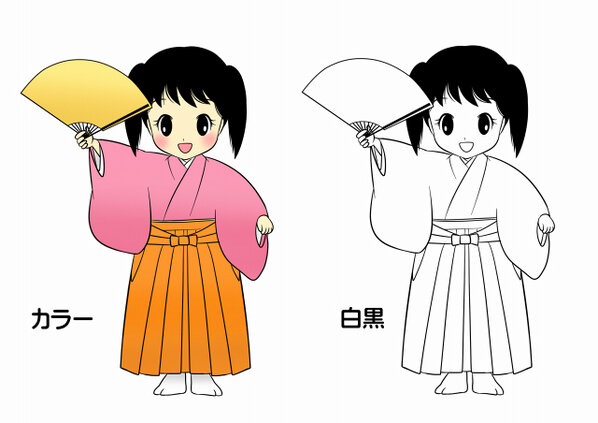 能楽イラスト Kyoran きょうらん こういう子供さんの仕舞のベタな絵って何かのお役に立てるでしょうか あと 子供さんのお囃子とか あまりちゃんと したものが無いような気がしたので Http T Co Kcwigqw8u8