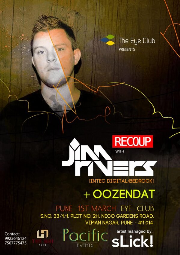 Oozeundat's tweet photo. Flyer art for @Jim_Rivers and @Oozeundat at Eye Club, Pune for @recoup_ and @sLick_IN RT - http://t.co/I8GcEagAlU http://t.co/JLPqYCENXT