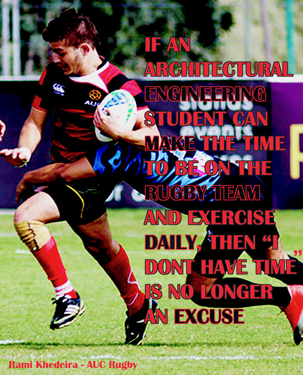 MuscleBodyBrain's tweet image. If an ArchEngr student can #MakeTheTime 2 b on the #RugbyTeam &amp;amp;exercise daily then 'I dnt have time' not #excuse!
