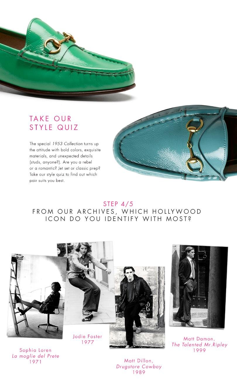 gucci on Twitter "Rebel? Prep? Romantic? Find out what pair suits your