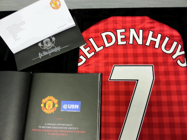 AlbeGeldenhuys's tweet image. INCREDIBLE, USN just received a request from Manchester United to become their official supplement supplier.