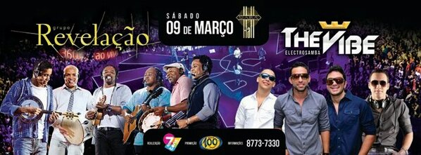 IlannaCosta_GBG's tweet image. @Revelacaoficial e #TheVibe dia 09/03 no @siarahallcombr #Revelação360° Realização @SB_Producoes @deprodutora #7Tons