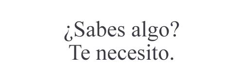 UnWhatsappEs's tweet photo. Te echo de menos, porque... ¿Sabes algo? http://t.co/t9SfNVGZBM