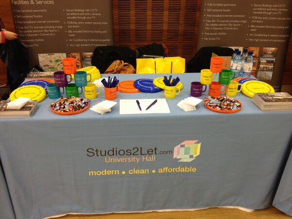 UniversityHall's tweet image. Imperial college accommodation fair, come say hello!