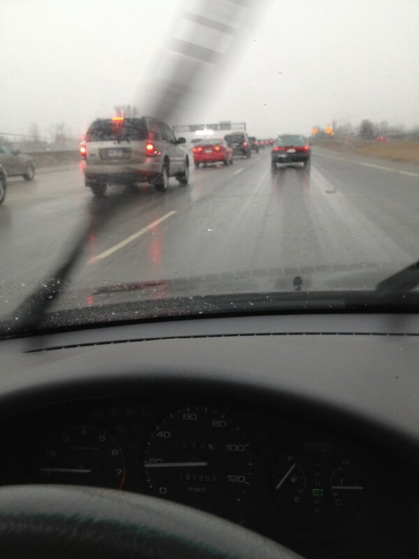 jrrising's tweet image. These roads just got real !! Fuck off winter!! #solidice