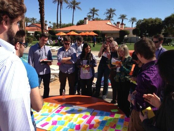 Mattwkane's tweet image. @TEDActive #activelifehack brainstorm session