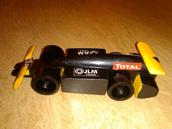 TeamAllez's tweet image. car ready to race. Bring on tomorrow #F1inschools