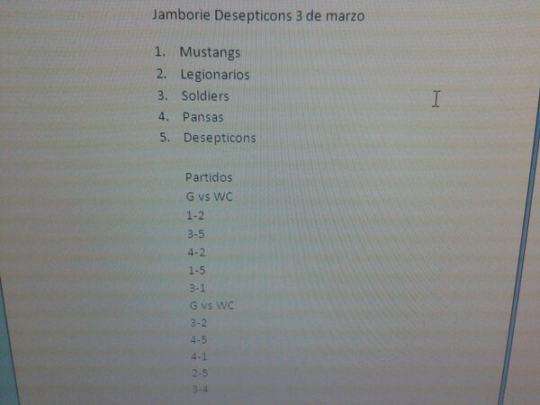 calendario jamboriee deseptions