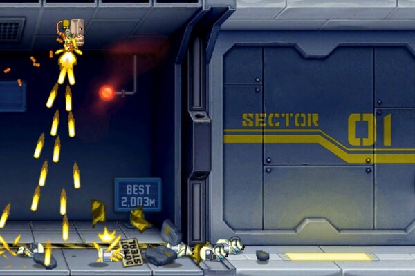 I just flew 923m in an explosive game of Jetpack Joyride on iPhone. Any challengers? bit.ly/rKuWqK