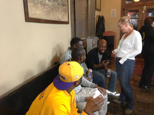 PlayerHating's tweet image. Thanks so much to the amazing Loisirslit literacy advocates and Headquarters barber shop for a great screening.