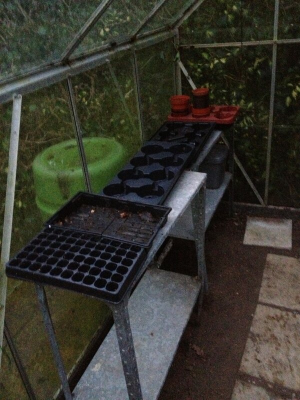 chefinagarden's tweet photo. Everything in place just got to wait for some warm weather. Apparently! Never done this before http://t.co/dwF17W3RWJ