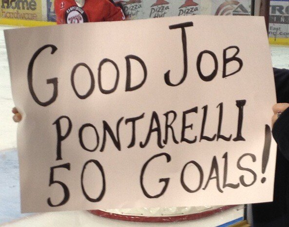 PattiBoo's tweet image. @Pontnasty09 Good job on getting 50 Goals!!  #CornwallColts