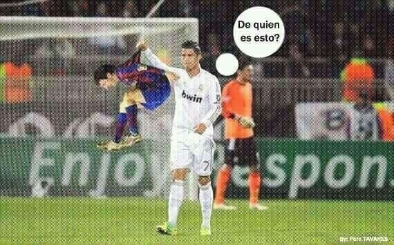 JulikoSaru's tweet photo. Al parecer Messi si que estaba jugando http://t.co/Hiq8naY9Zg