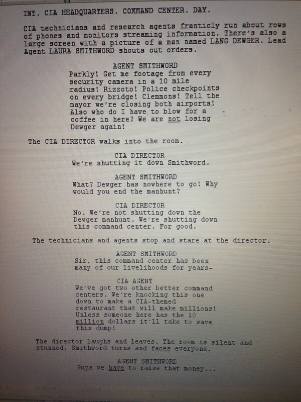 CIA looking for a dangerous guy...