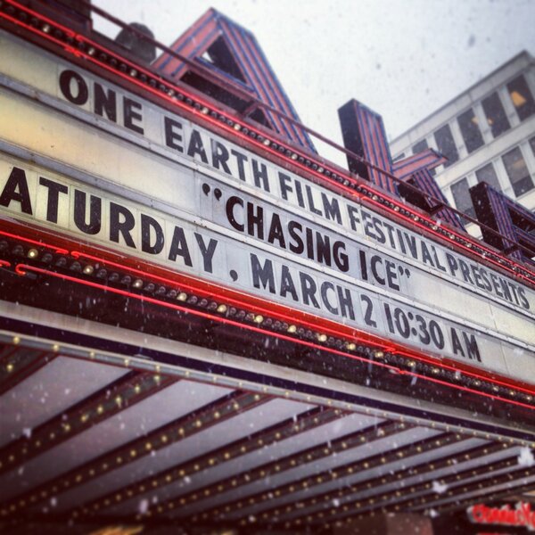 RootRiot's tweet photo. RT @OneEarthFF: Be sure to go by the @LakeTheatre &amp; buy your tickets to Sat's screening of @chasingice! 10:30AM, $6. http://t.co/2xdhP5EUIB