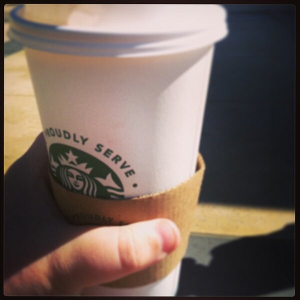 AmberAdine22's tweet image. I don't always drink coffee but when I do, it's a Venti :) #coffee #toastee #worthit