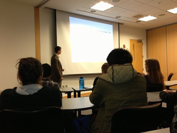 Doug and Ben talking about "How you know if your design process is working"  <a href="/OlinCollege/">Olin College</a>